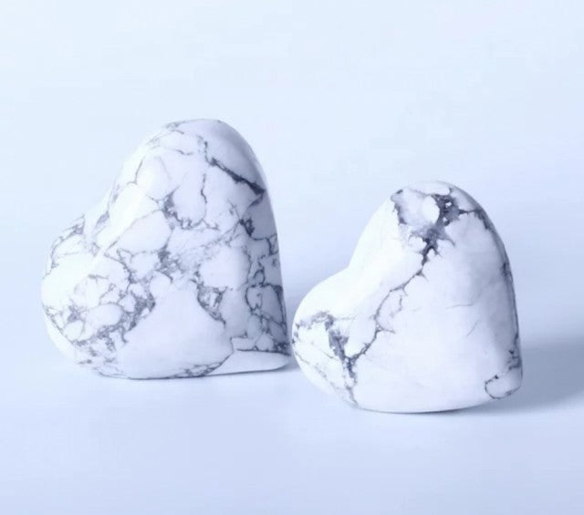 Fredfull og beroligende Hvit Howlitt, 45 - 60mm