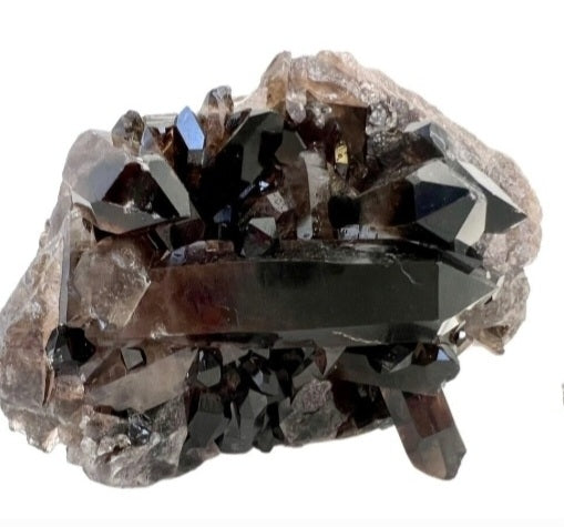 Eksklusive Brazilian AAA + High Quality Smoky Quartz Cluster 300 - 350gram