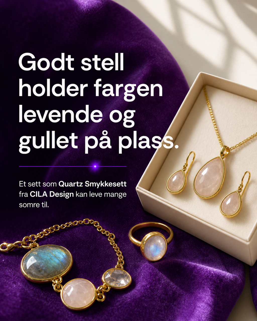 Stelleguide for Steinsmykker