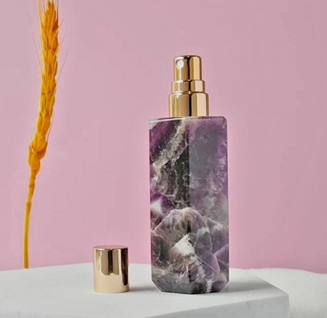 Ametyst Parfyme Flaske m/Spraypumpe