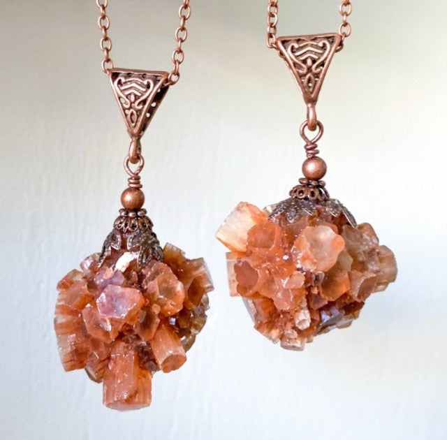 Nye, hÅndlagede Orgonite Star Cluster " Earth Healer " RÅkrystall Kjeder