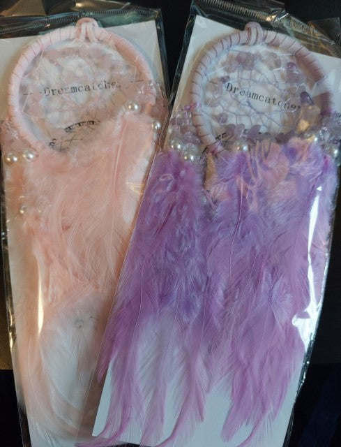 KAMPANJE / Nytt 7 Chakra Angel Set, 5cm inkl. Indian Crystal Drømmefanger