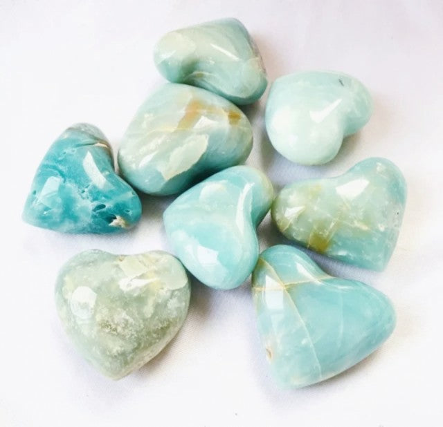 Vakre og sjeldne Ocean Caribbean Calcite, Medium 45- 55mm