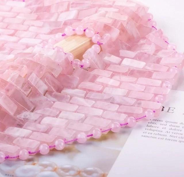 Premium A - Grade Heldekkende håndlaget Rose Quartz Face Mask / Ansiktmaske