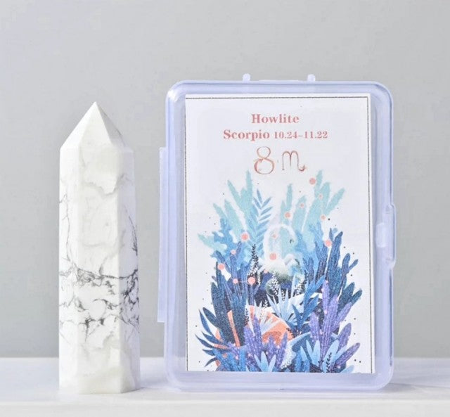 TÅrnkrystall i Skorpionens tegn, ca. 6 - 7cm