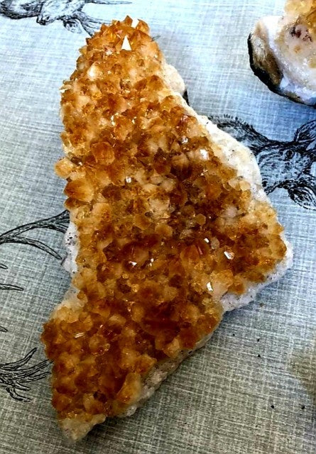 Premium High Grade Citrin Cluster, ca. 1 KG , 16 - 20cm