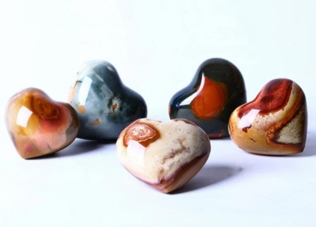 Vakker og sjelden Ocean Jasper fra Madagascar, 60 - 70mm