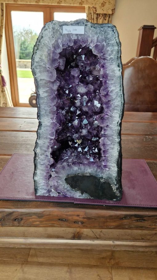 Amethyst Crystal Geode 964 Premium Queen Grade 21.41kg – H42xW24xD20cm