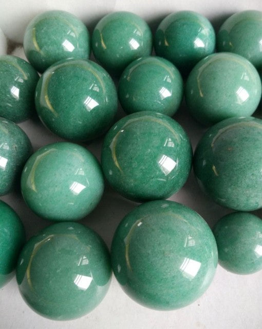 Grønn Aventurin drømmekule , 50mm