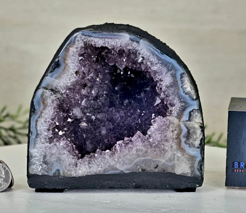 Extra Quality Amethyst Cathedral, 2.1kg & 13.5cm" Tall #5601-1416