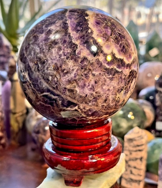 Exclusive Offer / Big Amethyst Sphere , ca. 12.5cm - 3kg