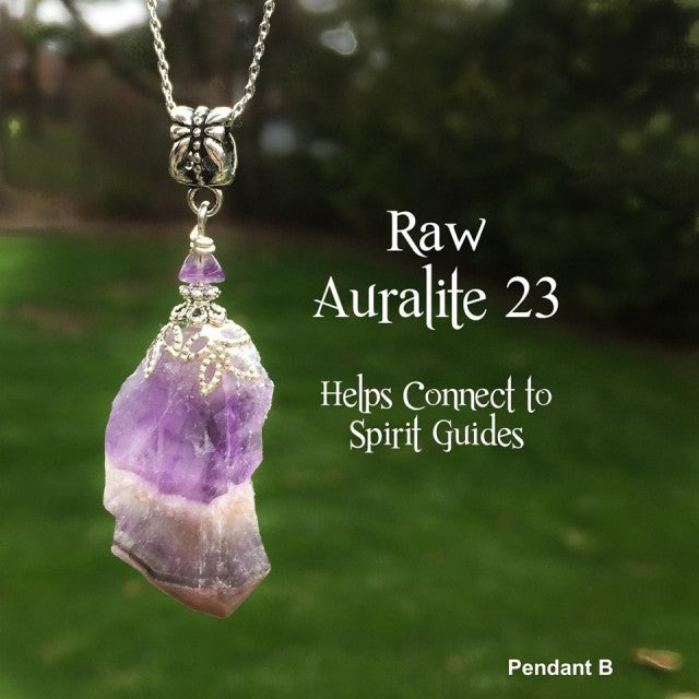 Vakkert nytt Designkjede med Auralit23 RÅkrystall anheng