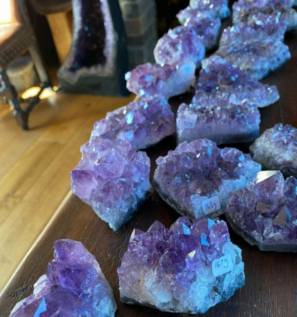 Premium High Grade Ametyst Cluster, 600 - 800 gram , 12 - 15cm