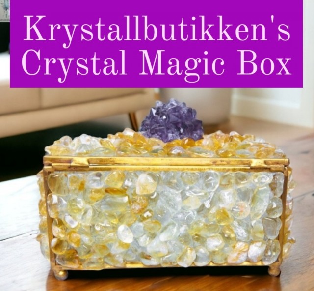 MAGIC CRYSTAL JEWELRY EASTER EGG 2025 LARGE SIZE + Crystal Dreamcatcher ( Verdi Kr.4000,- )