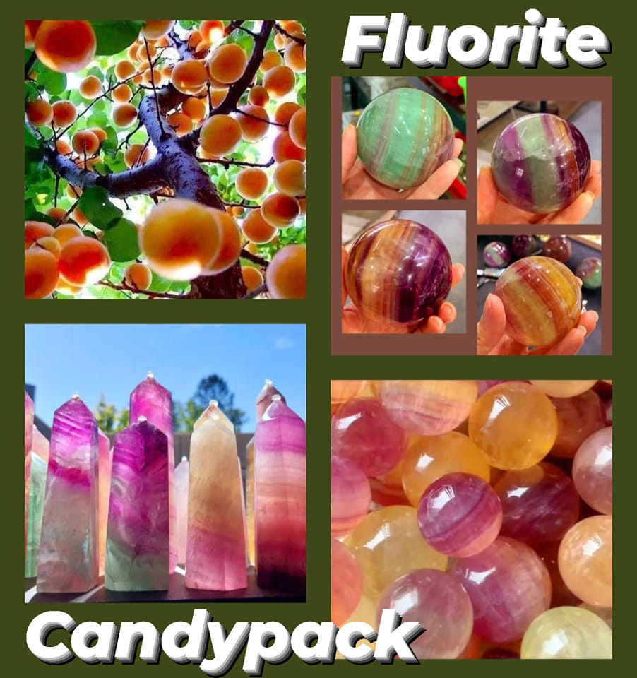 FREE BONUSPAKKE 5 v/Kjøp Kr. 3000,- etter rabatt - FLUORITE CANDYPACK