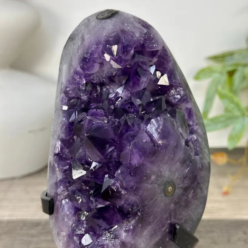 Natural Grey ,Tone Quartz Cluster with Stalactite Formation - MWS2762, 16x13cm - 1.3kg