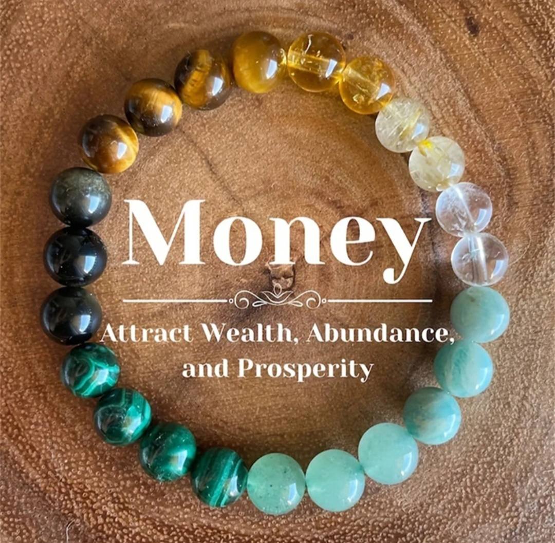 Nye enkle og fleksible Steinarmbånd Armbånd, MONEY