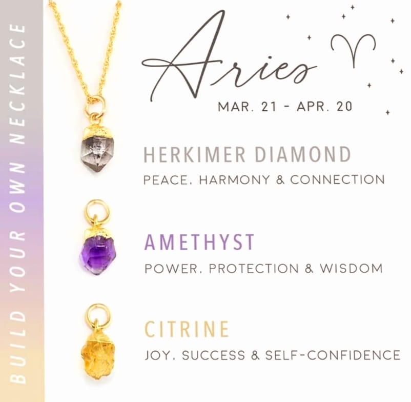 Birthstone Kjeder ( Hjerte, Oval, 3 pack )