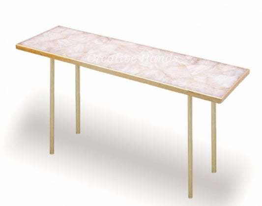 Eksklusive Entre, Stue, Soverom ROSE QUARTZ konsollbord 40x30cm