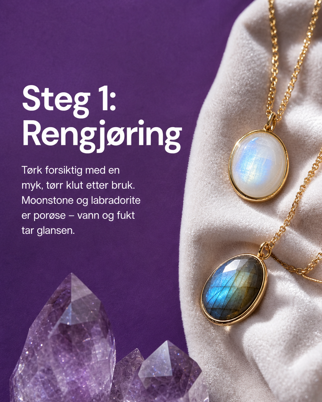 Stelleguide for Steinsmykker