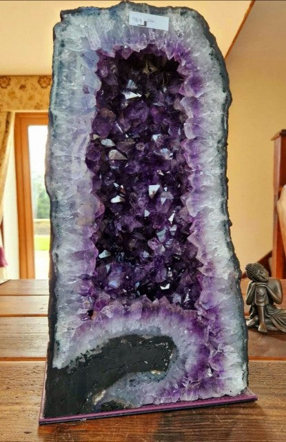 Amethyst Crystal Geode 969 Premium Queen Grade 22.69kg H42xW24xD22cm