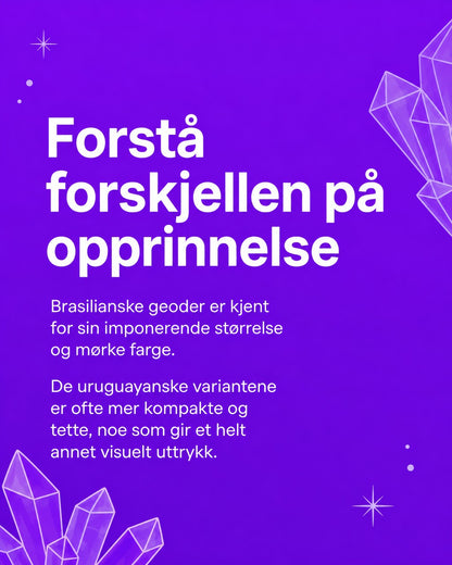 Valg av Ametyst Geode / Hva du bør se etter !