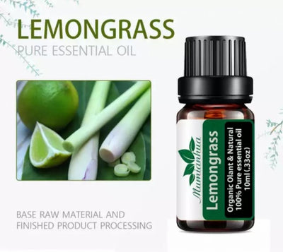 Sitrongress 10ml essensiell Aroma Olje for Diffusere