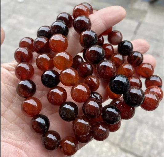 Enkelt og fleksibelt steinarmbÅnd, Dream Agat