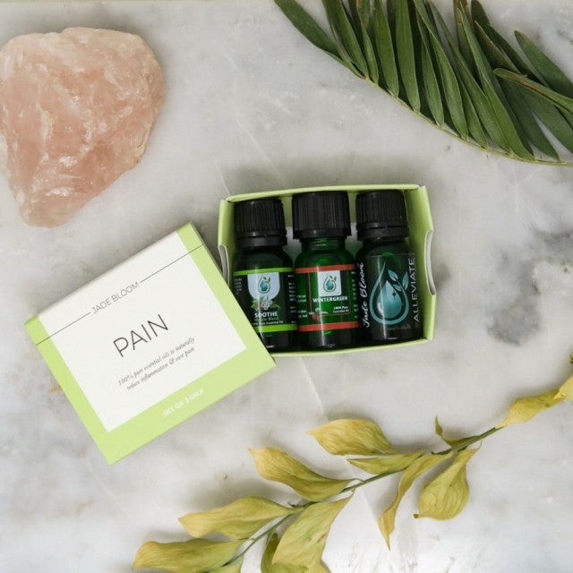 Jade Bloom Blend Pack / 3 x 10ml Oil Box Set - PAIN