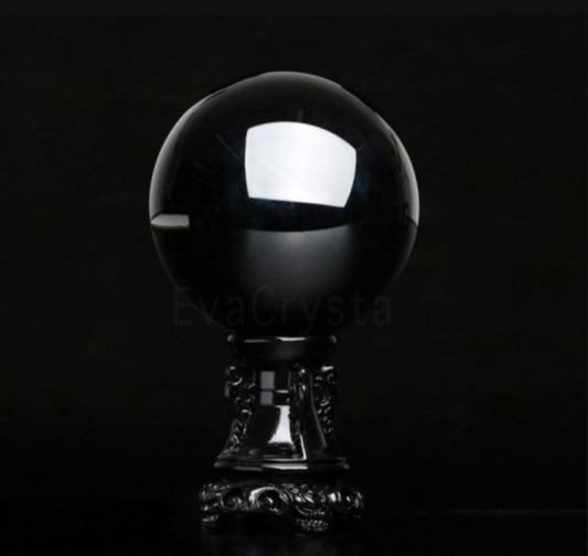 XXL Sort Obsidian Spheres - ca. 12.5-13cm - 2.5 - 3.0kg