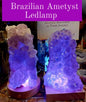 Brazilian Cluster Lamp , ca. 20cm m/trebase og ledlys