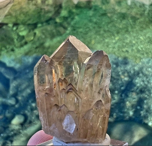 Genuine Kundalini Citrine Crystal • 23 Grams • UNHEATED & UNTREATED Natural Citrine Cathedral