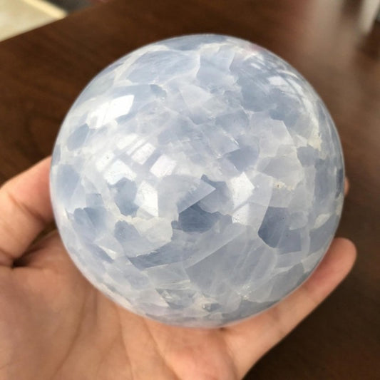 Celestite Krystallkule 70 - 80mm
