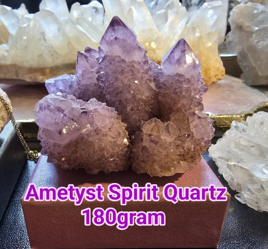 Supervakker South Africa Ametyst Spirit Quartz , XLarge  180gram