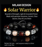 New 2025 Design / Trendy og Exclusivt Shambhala Armbånd, Zodiac Bracelet – Sunstone, Garnet, Lava, Bull’s Eye, Clear quartz for Leo or Any Sign Seeking Strength Clarity - unisex , Justerbar