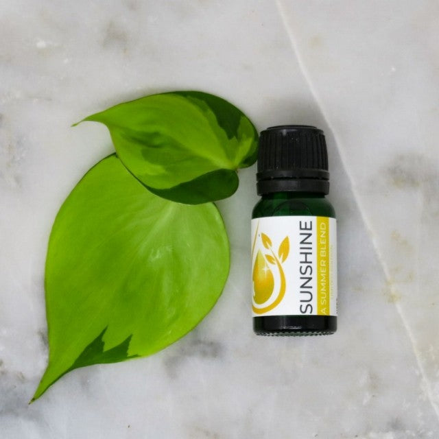 SUNSHINE , SUMMER OIL BLEND, 10 ml ( Grapefruit, Bergamot, Juniper Berry, Black Spruce )