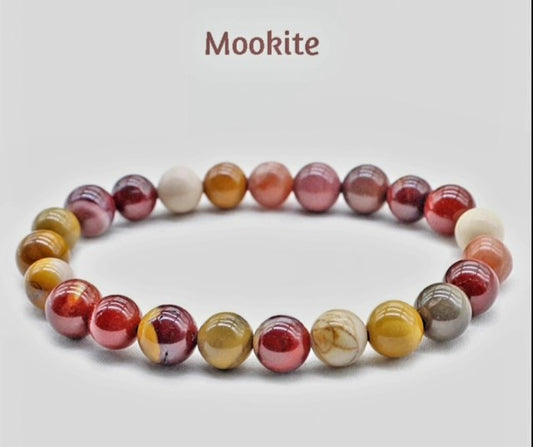 Enkelt og fleksibelt steinarmbÅnd, Mookite