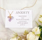 NYTT 3 PACK RAWSTONE KJEDER , ANXIETY ( Ametyst, Blue Lace Agate, Rose Quartz )