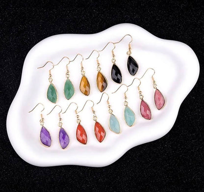 Nye MICCI DESIGN natural Tigereye, 40mm Gold Electroplated