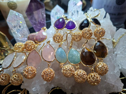 SMYKKESETT ( Micci Design Ring + Øredobber )