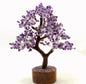 NYHET ! STORE FENG SHUI KRYSTALL LYKKETRE ..., Ametyst 25 - 30CM, 500 Chips Krystaller