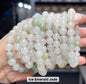 Nye fleksible 10mm Ice Emerald JADE Armbånd