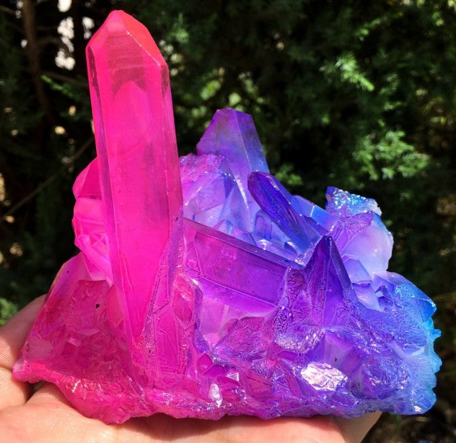 Angel Aura Kvarts Custer 100x124x98mm, 580 gram