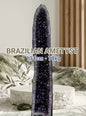 KAMPANJE HIGH QUALITY PREMIUM AMETYST GEODE - Inntil 40% OFF + Fri Frakt - 134cm Høy - 78Kg Totalt. mined in Brazil