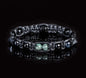 Trendy og Exclusivt Shambhala ArmbÅnd ( Set ), African Emarald, Blue Tigereye, Hematite, Turmaline unisex og justerbare.