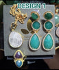 KAMPANJE NATURAL STONE MICCI DESIGN JEWELRY PACK ( Kjede, Ring, Øredobber )