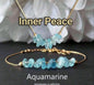 MICCI Tema - Inner Peace - Design smykkesett ( kjede + armbånd ) , Gold Electroplated
