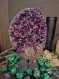 MÅNEDENS UTVALGTE / Natural Uruguayan Amethyst Cluster with Deep Purple Crystals - MWS1328, 2KG - 24x14cm