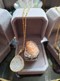 SUMMERDEAL / 2 -1 Classic Tear Drop Kjede + Druzy Statement Goldplated Ring ! ( 7 Design )