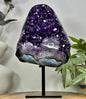 Natural Amethyst &amp; Blue Agate Shell Statement Piece - MWS3116, 27x15x10cm, 3.6kg